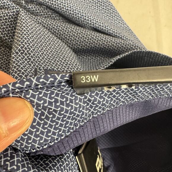 Polo Ralph Lauren RLX Men 33 Shorts Navy Golf Concept Water Repellent - Picture 5 of 14